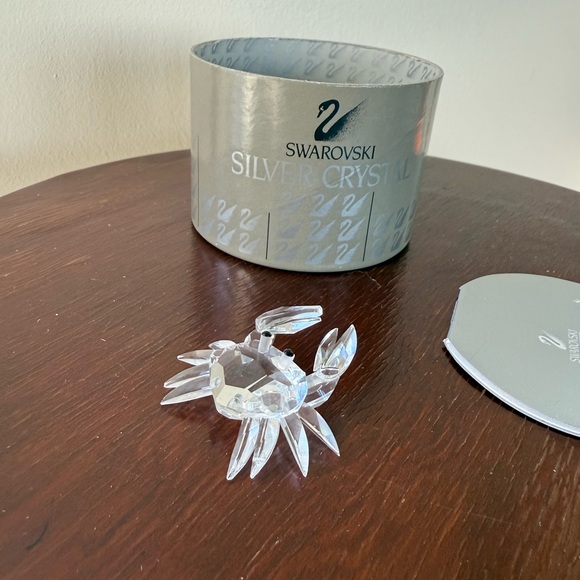 Swarovski crystal miniature crab 7624NR000004 mint with box and certificate - Picture 7 of 7